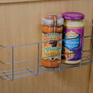 SINGLE TIER SPICE RACK 380MM WIDE