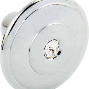 Polished chrome sparkle Swarovski Crystal Knob 30mm