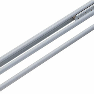 2 ARM ALUMINIUM PULL OUT TOWEL RAIL