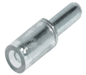 3mm nickel steel shelf support pin for glass bookcases and cabinets