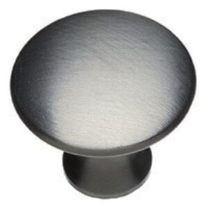 Brushed Satin Chrome 30mm Knob