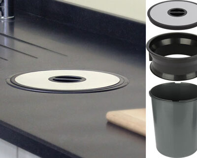 WORKTOP WASTE BIN 13 LITRES