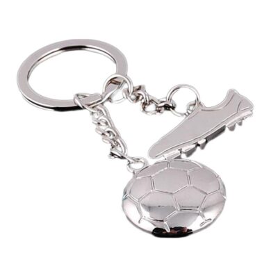 FOOTBALL AND BOOT KEYRING