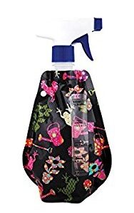 GARDEN PRINT BLACK AND PINK FOLDABLE PLASTIC PLANT SPRAYER