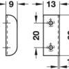 striking-plate-for-screw-fixing-33-x-13-x-9-mm-steel_239