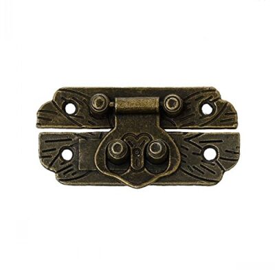 ANTIQUE STYLE CRAFT BRONZE BUCKLE LATCH