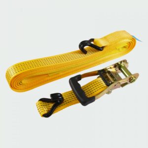 HEAVY DUTY J HOOK RATCHET STRAP 10M