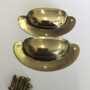 SET OF 2 RUSTIC ANTIQUE STYLE CUP HANDLES