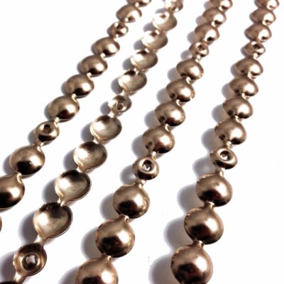 BRASS PLATED UPHOLSTERY NAIL STRIP