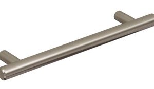 BRUSHED NICKLE T-BAR HANDLES IN VARIOUS SIZES