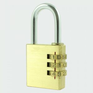 BRASS COMBINATION PADLOCK