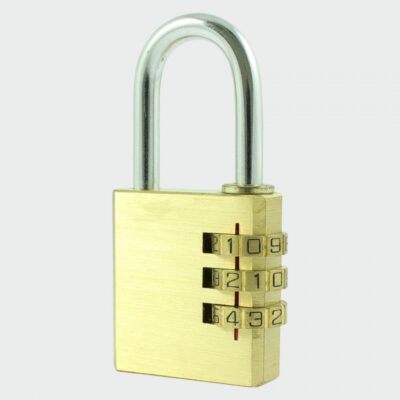 BRASS COMBINATION PADLOCK
