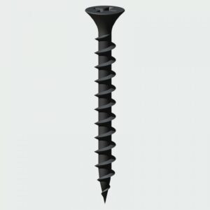 BOX OF 200 TIMCO BLACK PASSIVATED DRYWALL SCREWS VARIOUS SIZES