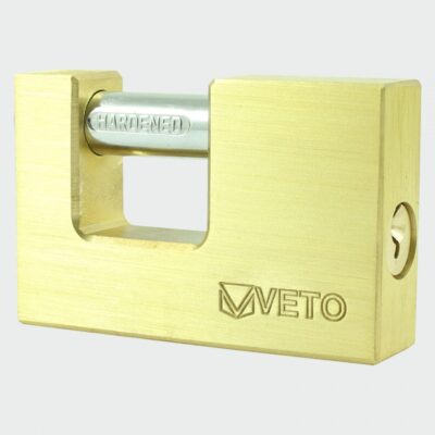 RECTANGLE BRASS PADLOCK