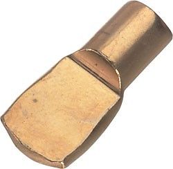 Electro Brass Shelf Support Studs Pin 6mm