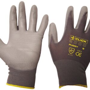 GRAY PU COATED GLOVES