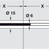 KITCHEN WORKTOP CONNECTOR BOLTS 150MM - Image 3