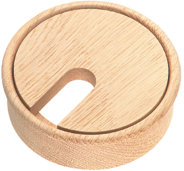 Wooden Cable Outlet Grommet