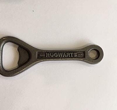 Hogwarts School Beer Bottle Opener Antique Cast Iron