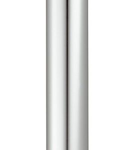 POLISHED CHROME KITCHEN WORKTOP BREAKFAST BAR LEG 870MM X 60MM DIA