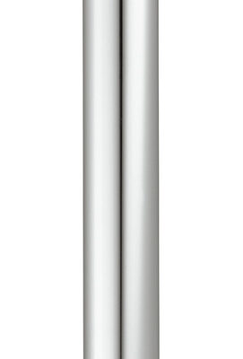 POLISHED CHROME KITCHEN WORKTOP BREAKFAST BAR LEG 870MM X 60MM DIA
