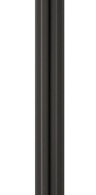 BLACK KITCHEN WORKTOP BREAKFAST BAR LEG 870MM X 60MM DIA