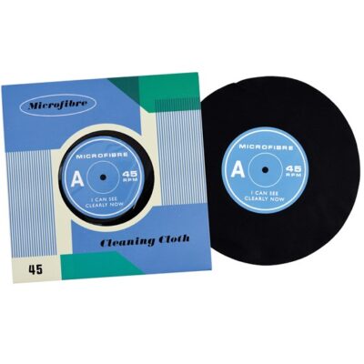 Record " I can see clearly now" Microfibre Glass Cloth
