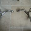 Wall Mounted Silver Stag Head Deer Large Antlers Reindeer Wall Art Hanging Sculpture (Deer Head) - Image 3