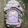 Mythical Fairy Pixie Door Landing Pad Garden Ornament - Image 2