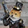 Steampunk Fox Resin Ornament - Image 5