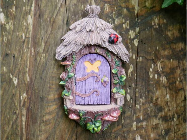 Mythical Fairy Pixie Door Landing Pad Garden Ornament