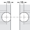 Hinge Hole 35 mm for Folding door, opening angle 180° art Prameta-Hawa - Image 5