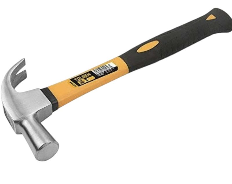 16oz Fibreglass Claw Hammer – Durable & Versatile for Carpentry & DIY Projects