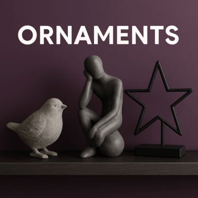 Ornaments – Decorative Figures, Sculptures & Home Accents